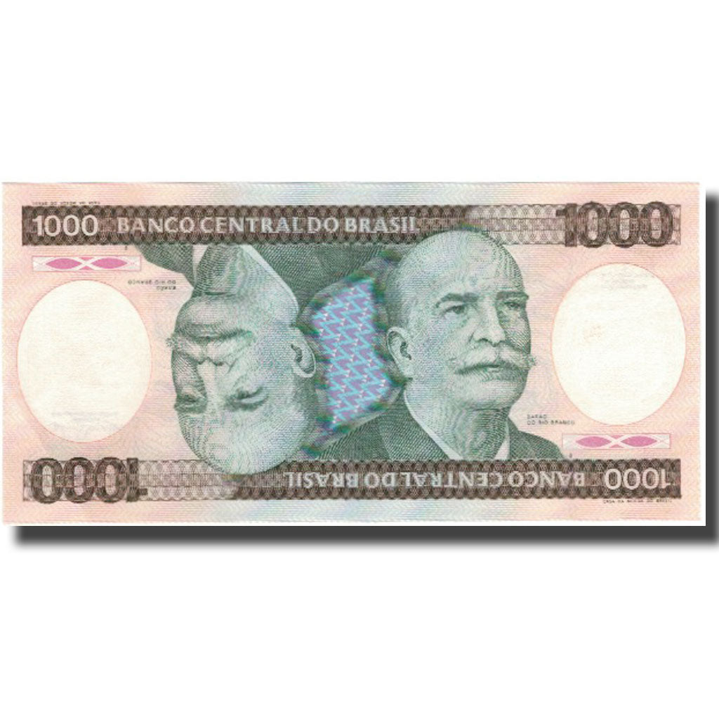 Banconote, Brasile, 1000 Cruzeiros, KM:201b, SPL