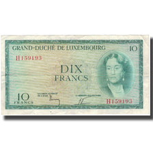 Billete, 10 Francs, Luxemburgo, KM:48a, BC+