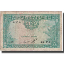 Banconote, INDOCINA FRANCESE, 5 Piastres = 5 Dong, KM:106, MB