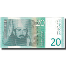 Banknote, Yugoslavia, 20 Dinara, 2000, KM:154a, UNC(65-70)