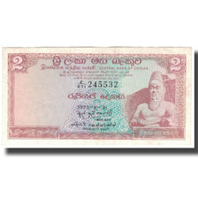 Banknote, Ceylon, 2 Rupees, 1973-08-21, KM:72b, AU(55-58)