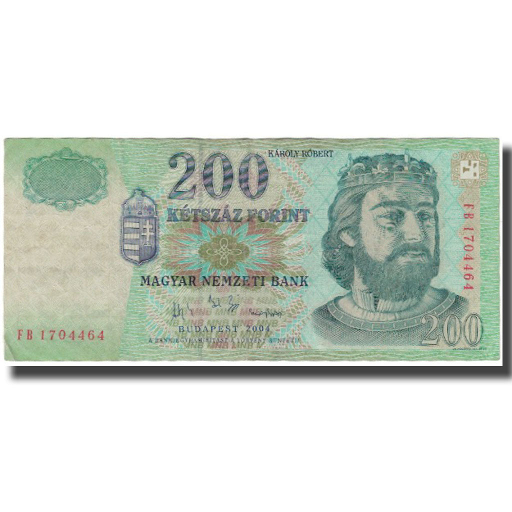 Banknote, Hungary, 200 Forint, 2004, KM:187d, EF(40-45)