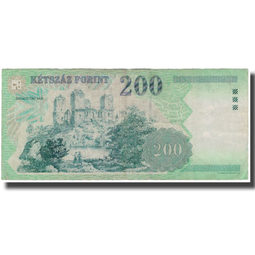 Banknote, Hungary, 200 Forint, 2004, KM:187d, EF(40-45)