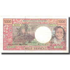 Banknote, French Pacific Territories, 1000 Francs, KM:2b, EF(40-45)