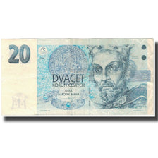 Billet, République Tchèque, 20 Korun, 1994, 1994, KM:10a, TB+