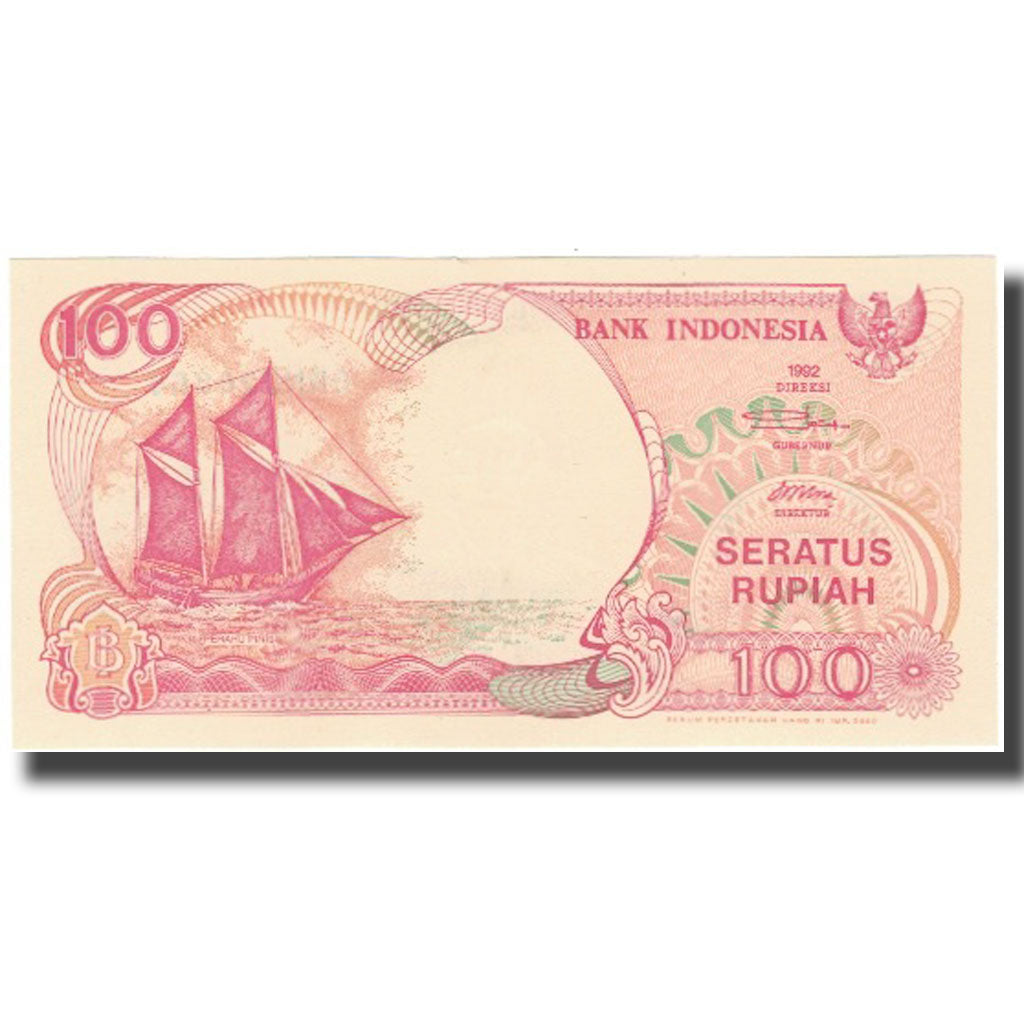 Banconote, Indonesia, 100 Rupiah, 1992, KM:127h, FDS