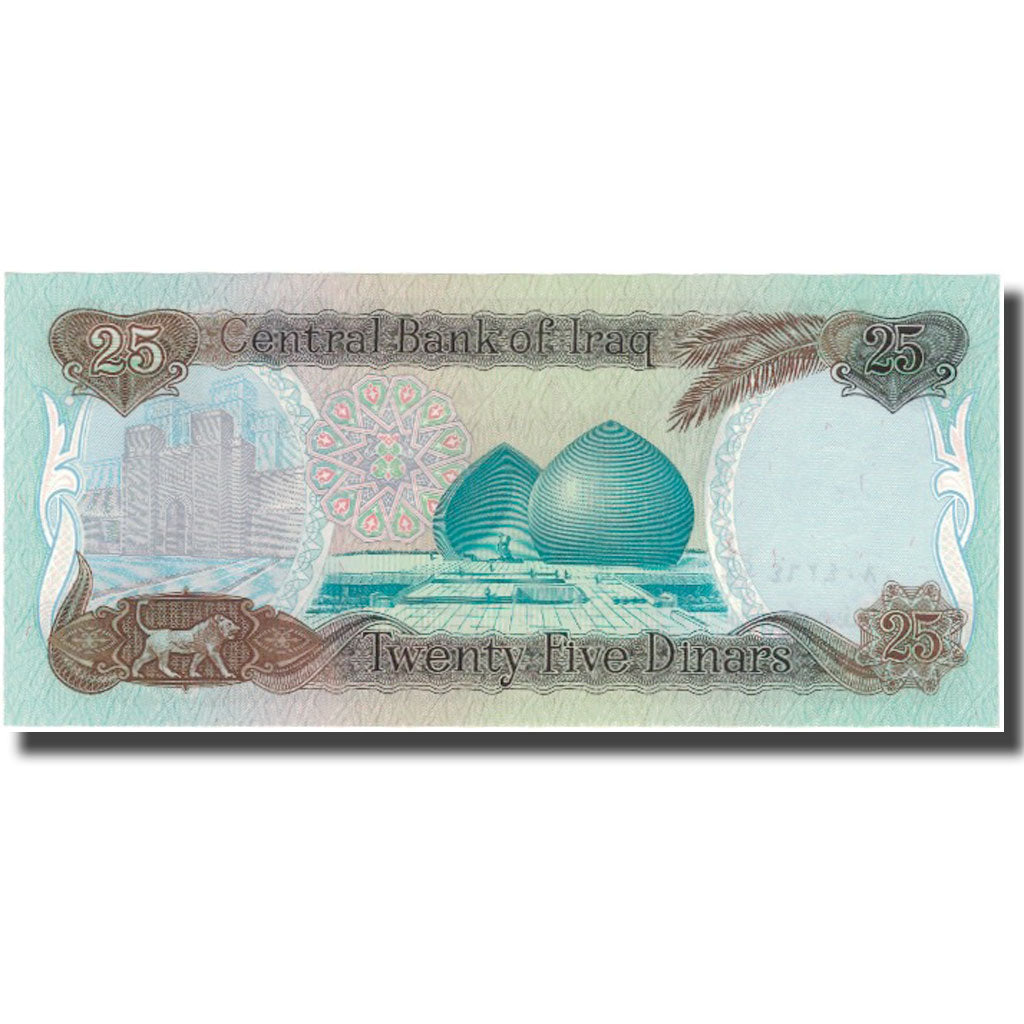 Biljet, Irak, 25 Dinars, KM:73a, NIEUW