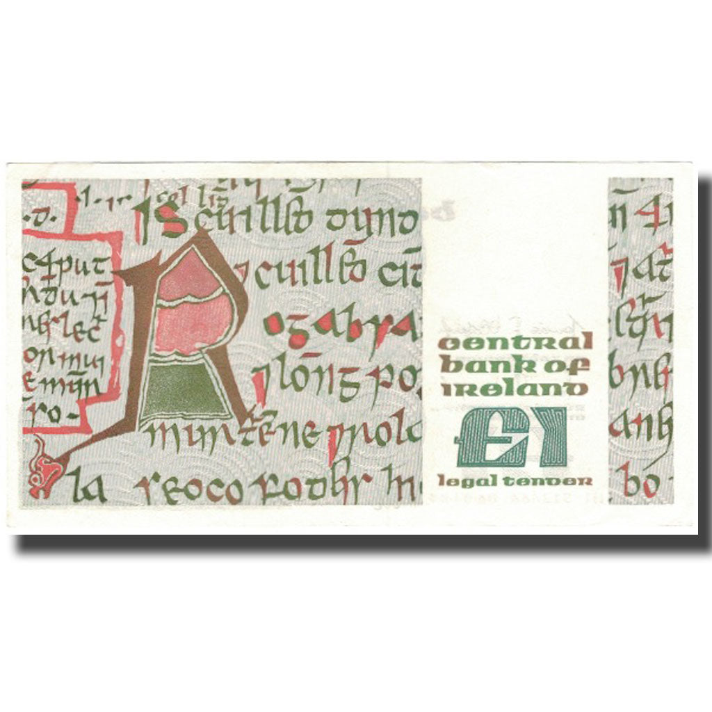 Banknote, Ireland - Republic, 1 Pound, 1984-04-06, KM:70c, AU(55-58)