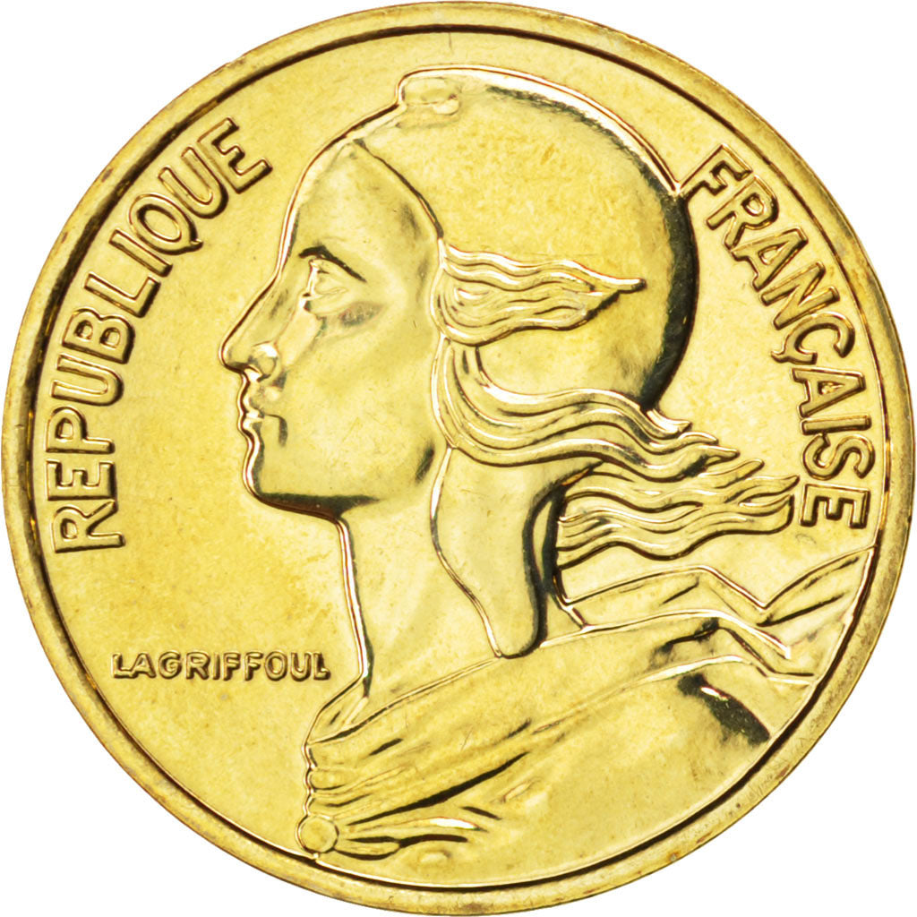 FRANCE, Marianne, 5 Centimes, 2001, Paris, KM #933, MS(65-70), Aluminum-Bronze,.