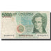 Banknot, Włochy, 5000 Lire, KM:111b, VF(20-25)