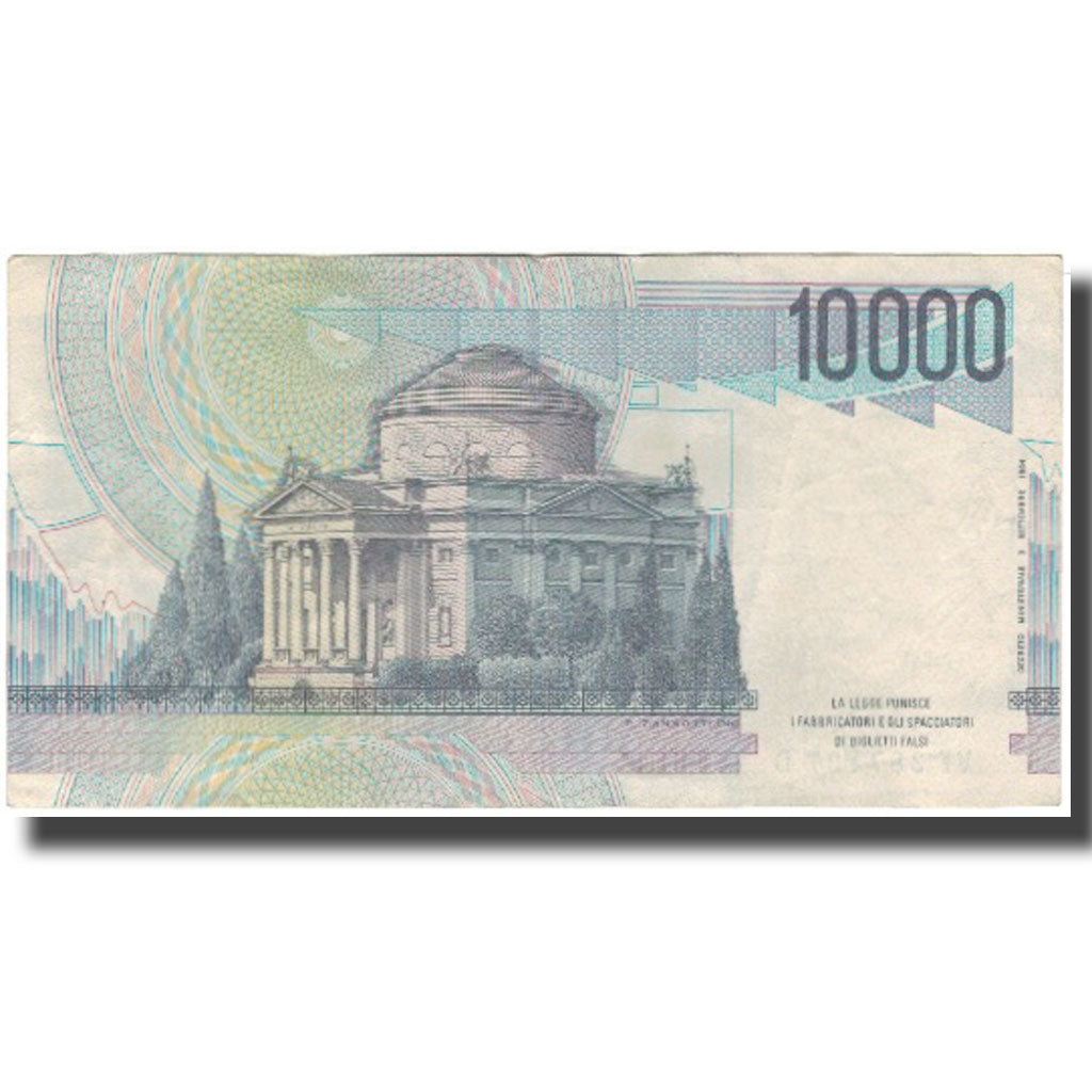 Banknote, Italy, 10,000 Lire, KM:112c, VF(30-35)