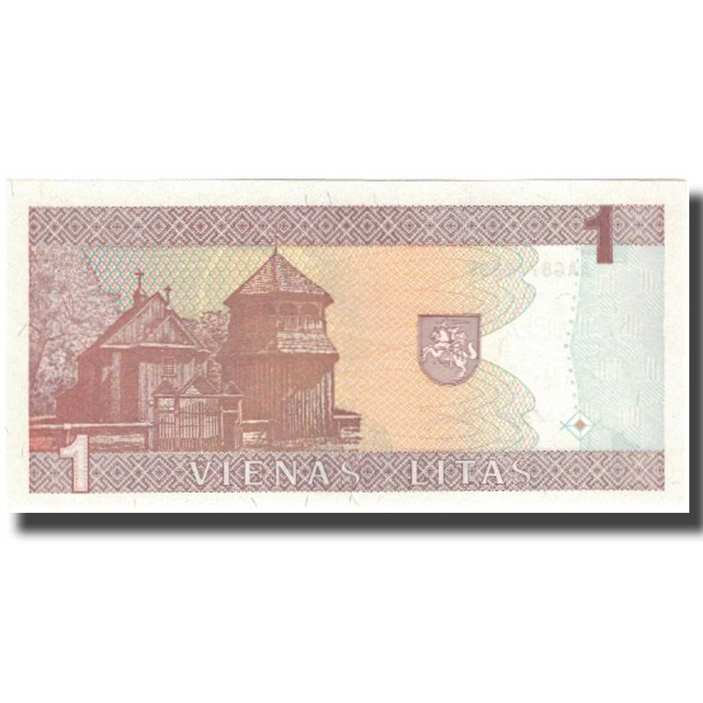 Billete, 1 Litas, 1994, Lituania, KM:53a, UNC