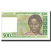 Geldschein, Madagascar, 500 Francs = 100 Ariary, KM:75a, UNZ