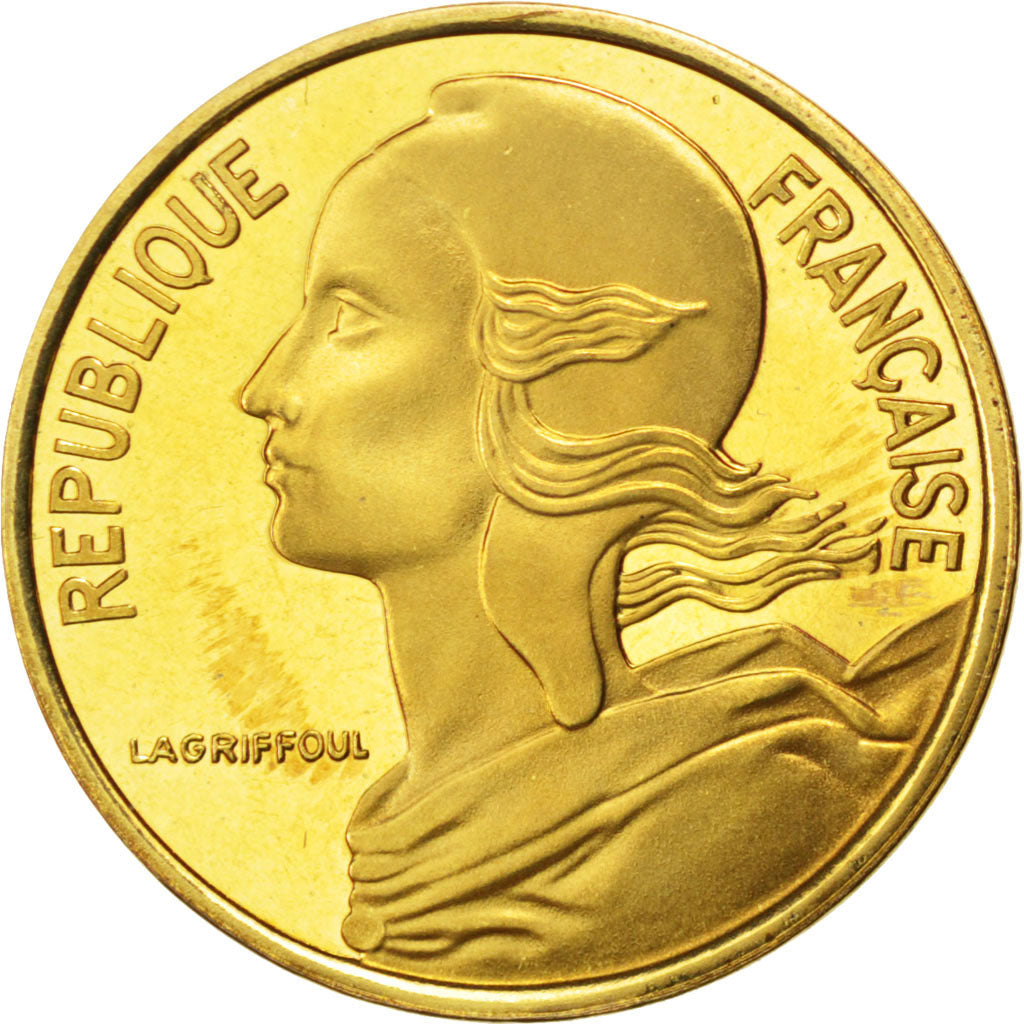 FRANCE, Marianne, 5 Centimes, 1996, Paris, KM #933, MS(65-70), Aluminum-Bronze,.