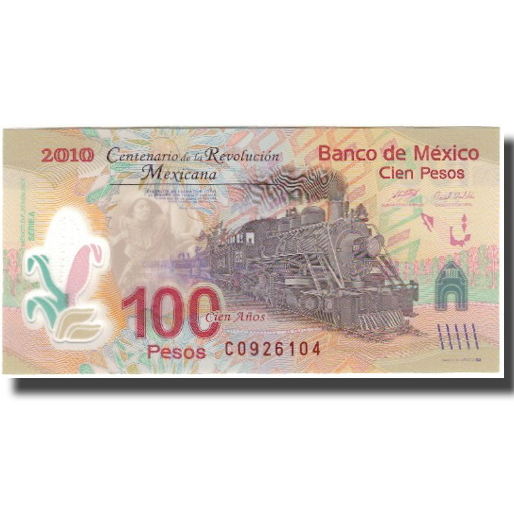 Billete, 100 Pesos, 2010, México, KM:128b, UNC