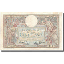 França, 100 Francs, Luc Olivier Merson, 1938-03-31, VG(8-10), Fayette:25.14
