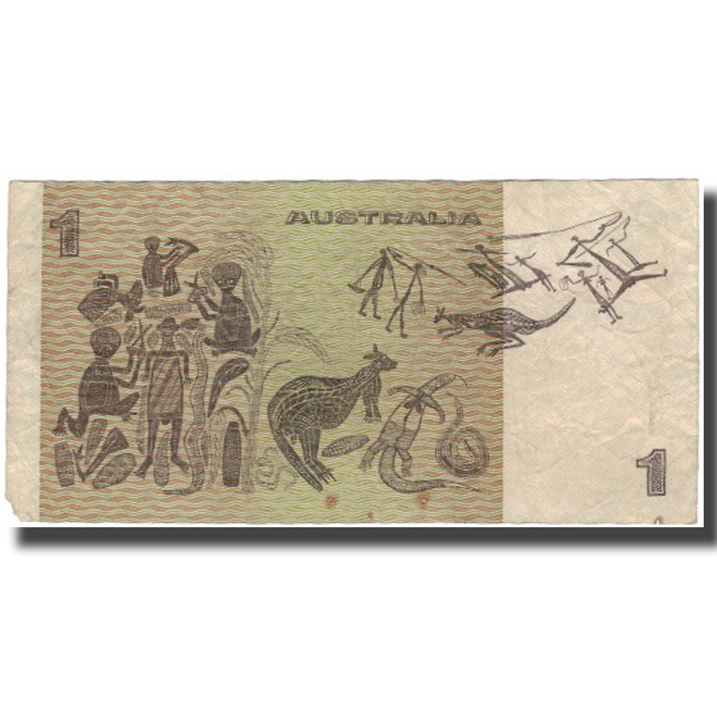 Banknote, Australia, 1 Dollar, KM:42c, F(12-15)