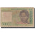 Billet, Madagascar, 500 Francs = 100 Ariary, KM:75a, B+