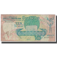 Biljet, Seychellen, 10 Rupees, KM:32, TB