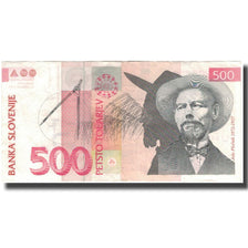 Banknote, Slovenia, 500 Tolarjev, 2001-01-15, KM:16b, EF(40-45)