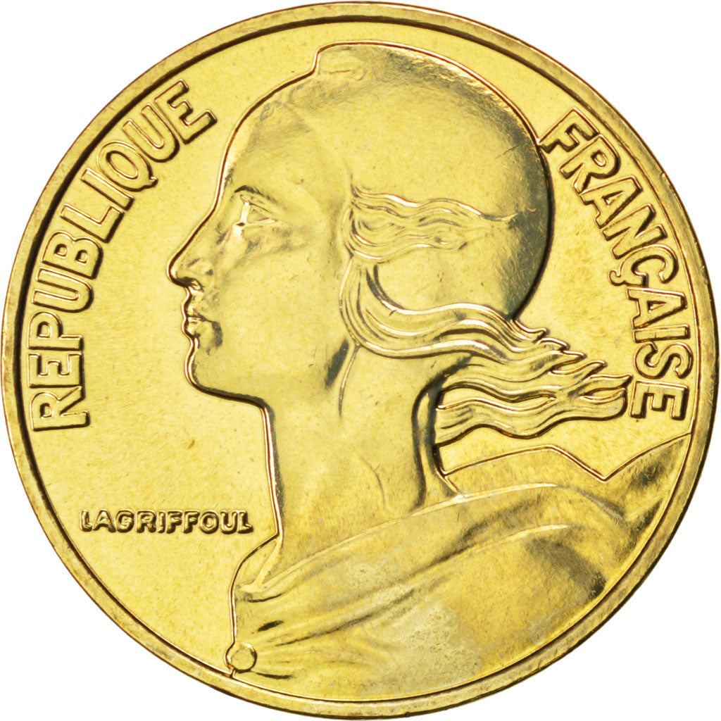 FRANCE, Marianne, 10 Centimes, 2001, Paris, KM #929, MS(65-70),...