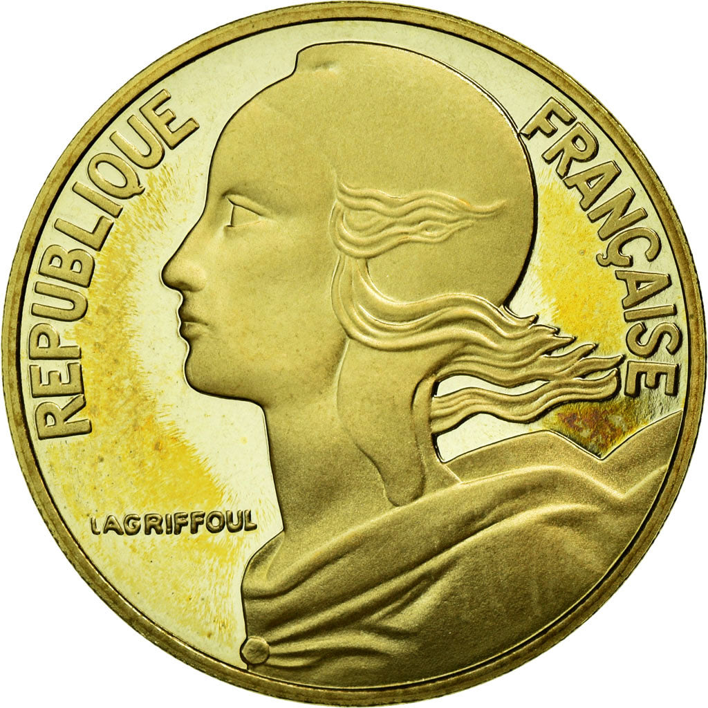Münze, Frankreich, Marianne, 10 Centimes, 1993, STGL, Aluminum-Bronze, KM:929