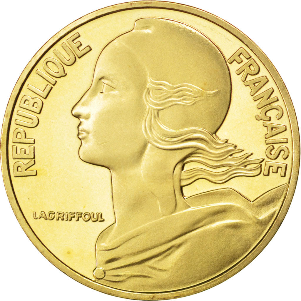 FRANCE, Marianne, 10 Centimes, 2001, Paris, KM #929, MS(65-70),...