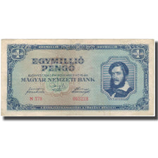 Banknote, Hungary, 1,000,000 Pengö, 1945, KM:122, VF(30-35)