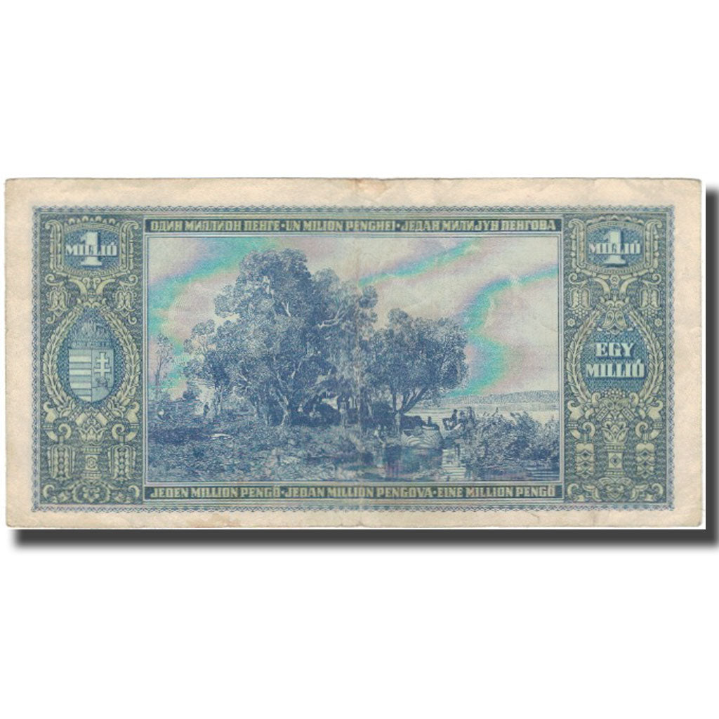 Banknote, Hungary, 1,000,000 Pengö, 1945, KM:122, VF(30-35)