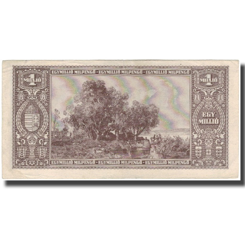 Banknote, Hungary, 1 Million Milpengö, 1946, KM:128, EF(40-45)