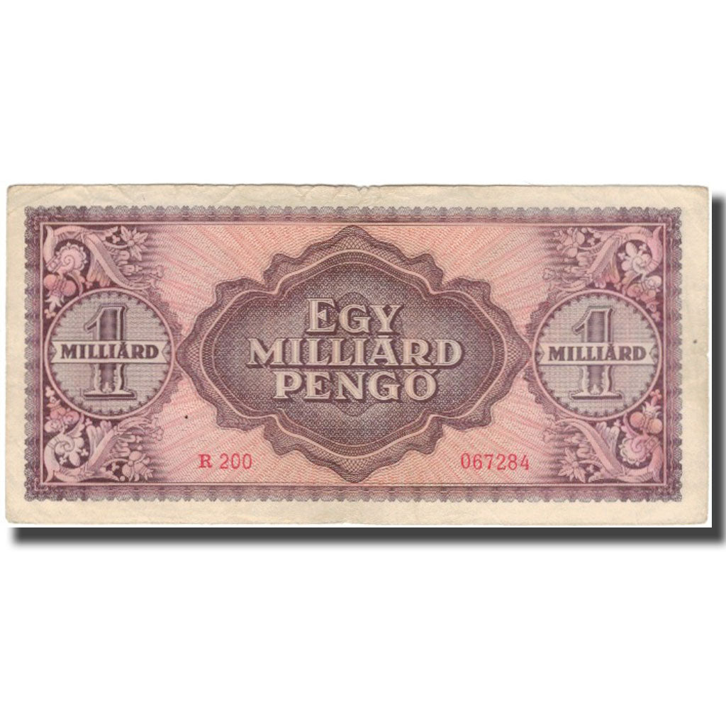 Banknote, Hungary, 1 Milliard Pengö, 1946, KM:125, VF(30-35)