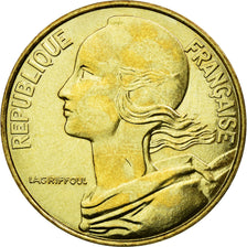 Moneta, Francja, Marianne, 20 Centimes, 1997, MS(65-70), Aluminium-Brąz