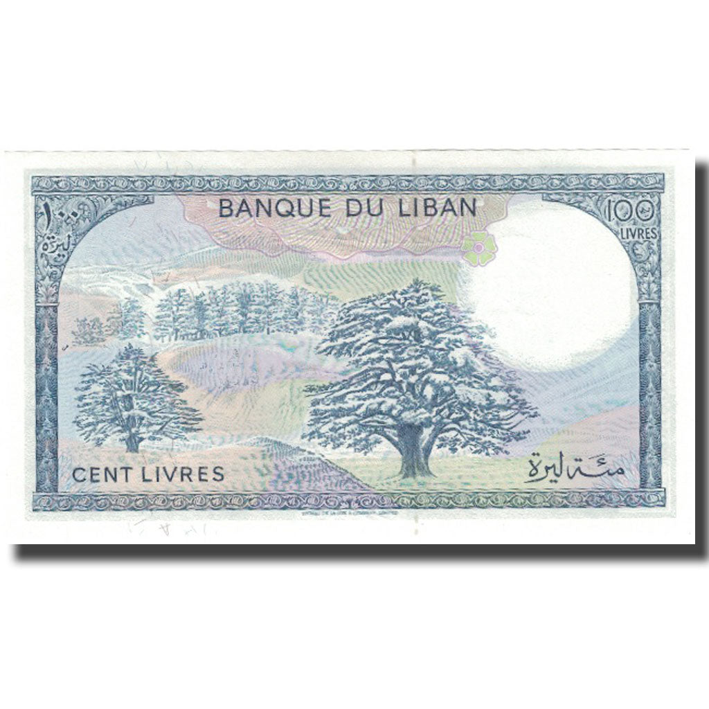 Banconote, Libano, 100 Livres, KM:66c, FDS