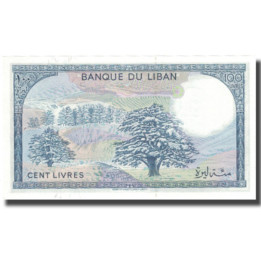 Banknot, Liban, 100 Livres, KM:66c, UNC(65-70)