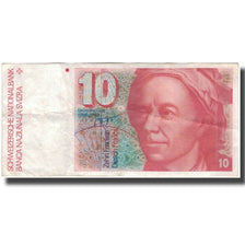 Banknote, Switzerland, 10 Franken, KM:53j, VF(20-25)