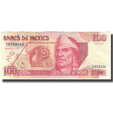 Banknote, Mexico, 100 Pesos, 1996-05-10, KM:108b, AU(55-58)