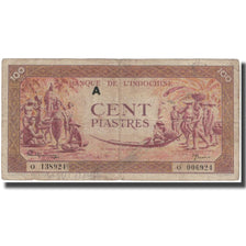 Banknote, FRENCH INDO-CHINA, 100 Piastres, KM:67, VF(20-25)