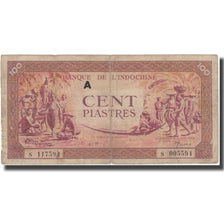 Banknote, FRENCH INDO-CHINA, 100 Piastres, KM:67, VF(20-25)