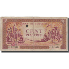 Banknote, FRENCH INDO-CHINA, 100 Piastres, KM:67, VF(20-25)