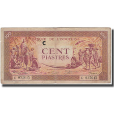 Banknote, FRENCH INDO-CHINA, 100 Piastres, KM:67, VF(30-35)