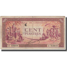 Banknote, FRENCH INDO-CHINA, 100 Piastres, KM:67, VF(30-35)
