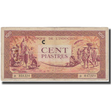 Banknote, FRENCH INDO-CHINA, 100 Piastres, KM:67, VF(30-35)