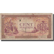 Banknote, FRENCH INDO-CHINA, 100 Piastres, KM:67, F(12-15)