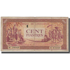 Banconote, INDOCINA FRANCESE, 100 Piastres, KM:67, MB
