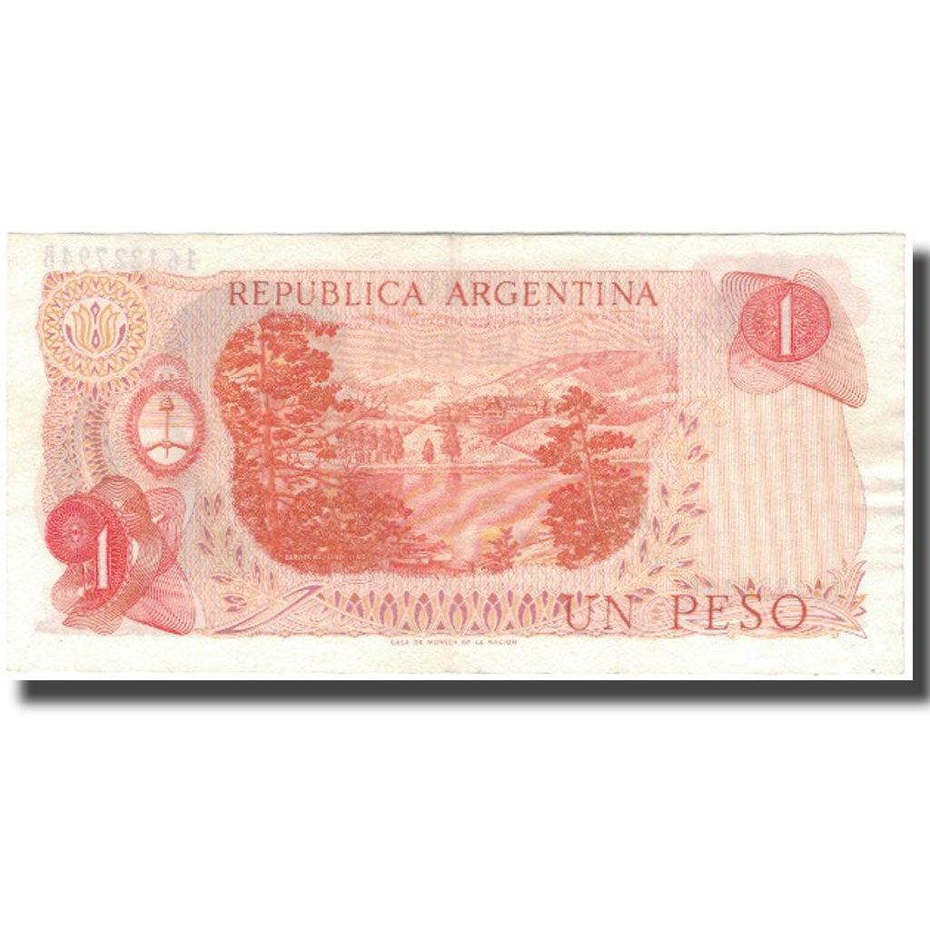 Billete, 1 Peso, Argentina, KM:287, EBC