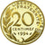 Moneta, Francia, Marianne, 20 Centimes, 1994, FDC, Alluminio-bronzo, KM:930