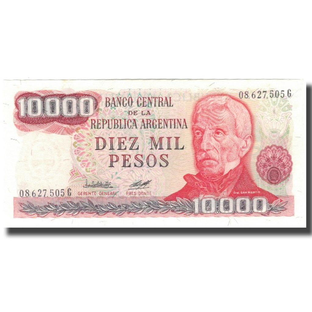 Billete, 10,000 Pesos, Argentina, KM:306a, SC