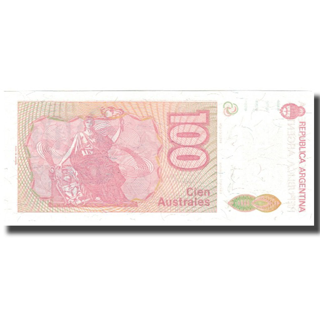Banknote, Argentina, 100 Australes, KM:327b, UNC(65-70)