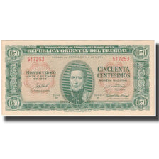 Banknot, Urugwaj, 50 Centesimos, 1939, KM:34, UNC(65-70)