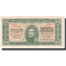 Billete, 50 Centesimos, 1939, Uruguay, KM:34, UNC